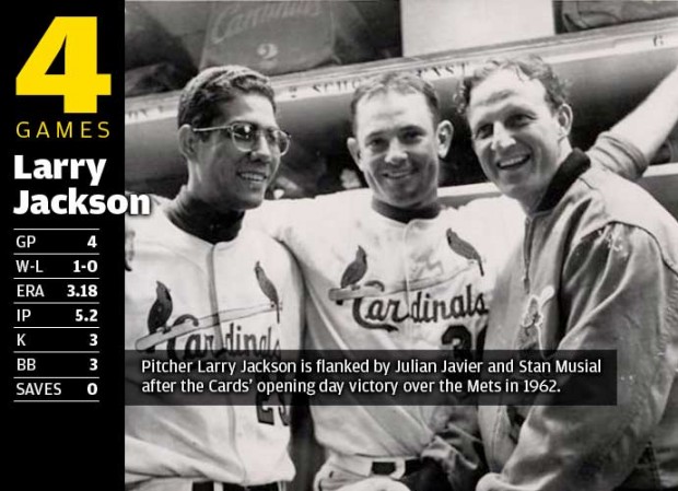 4 All-Star Games: Larry Jackson